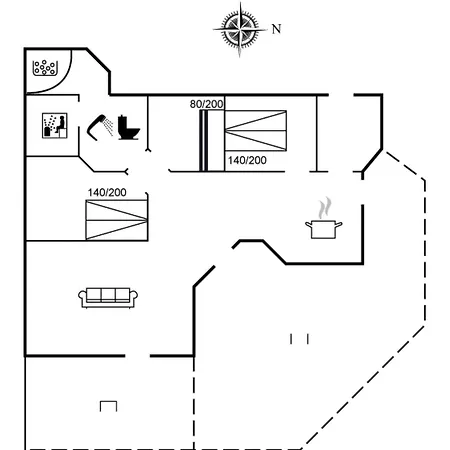 Feriehus Rixa - 525m From The Sea By Interhome *
